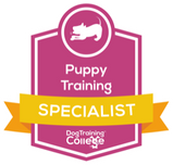 puppy training certificate badge